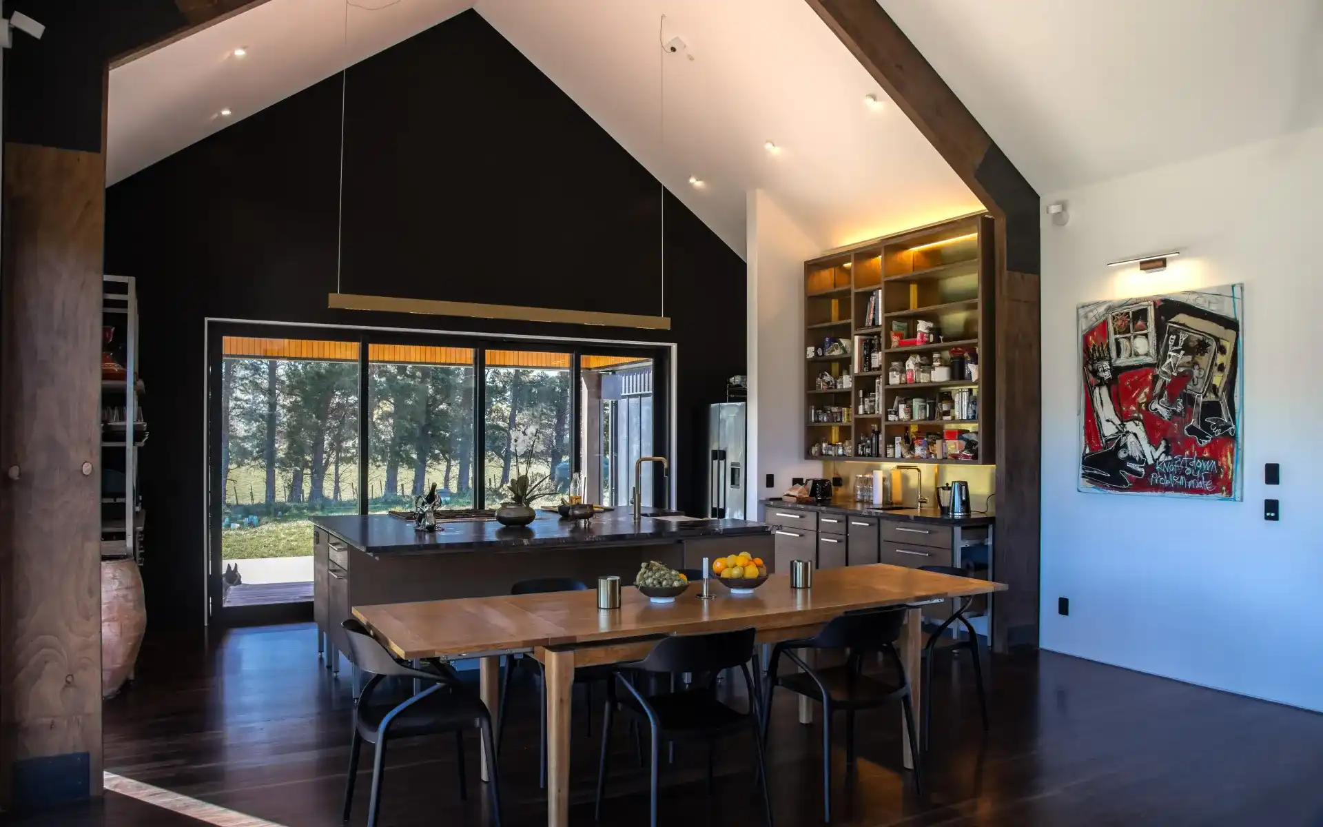 Kitchen and dining room