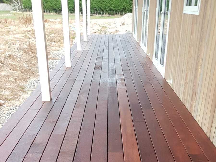 Covered deck